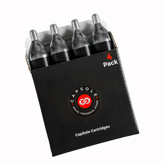 Four (4) Anti-Aging Preservative Cartridges (Not CO2) Starter CapSole Club