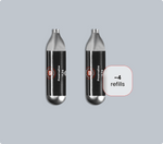 2 Cartridges (Not CO2) ( ~4 refills)