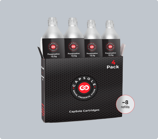 Four (4) Cartridges (Not CO2)