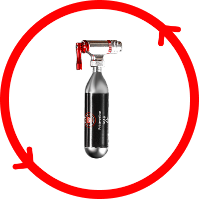 Replaces air inside with a preservative