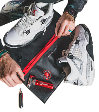 SEAL YOUR SNEAKERS [INSIDE THE SHOE BAG]